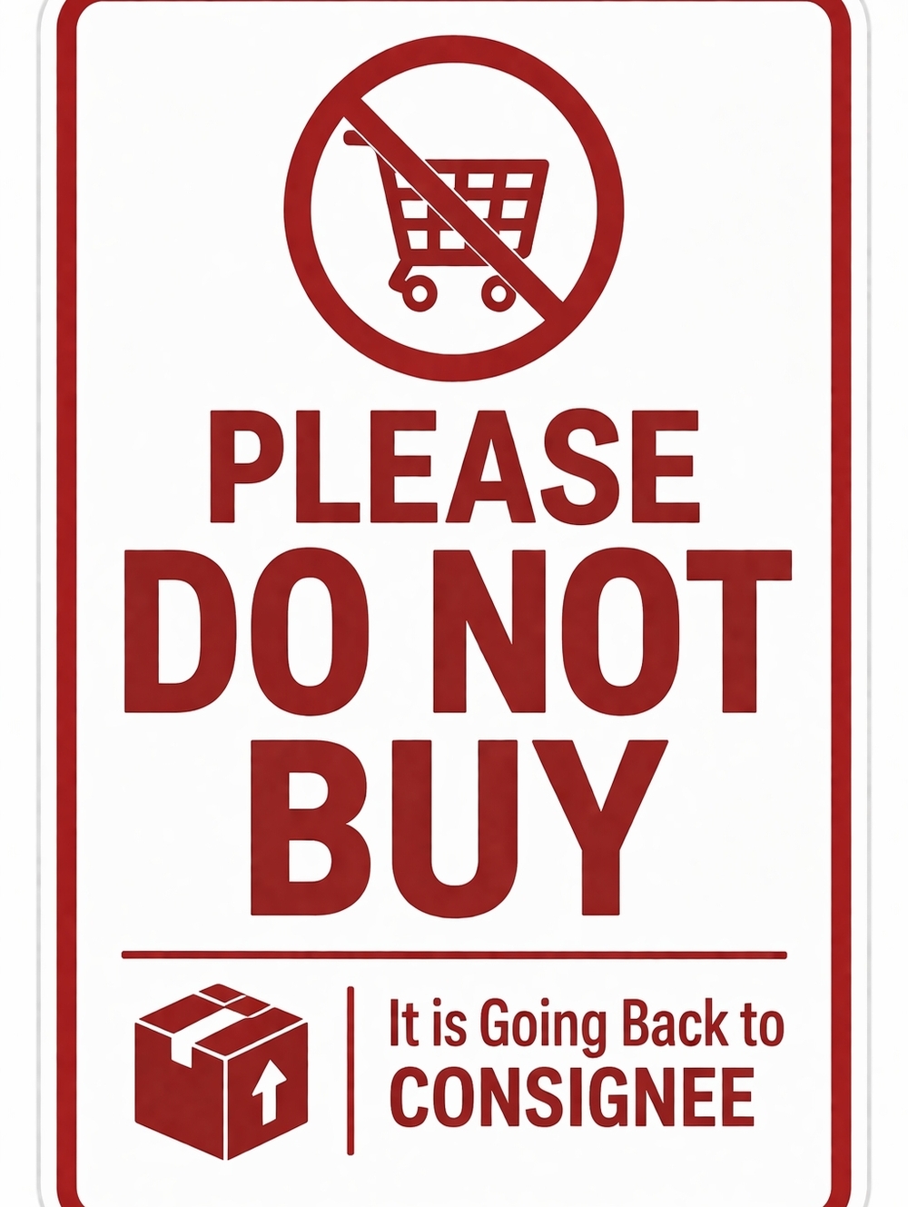 Do Not Buy